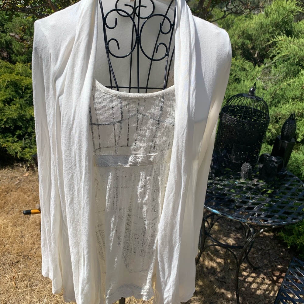 GG Collection White Women's Jacket